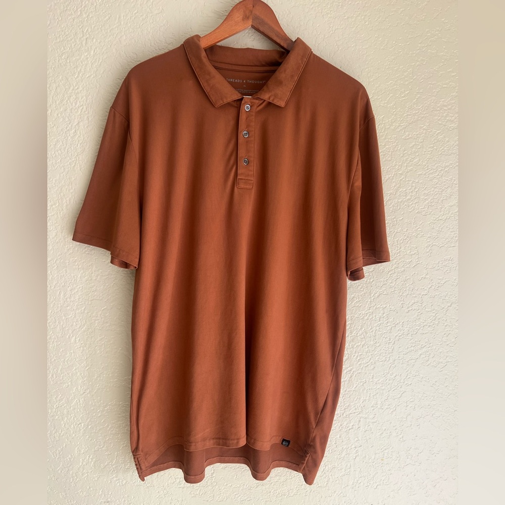 THREADS 4 THOUGHT Men's Polo Shirt size XL‎